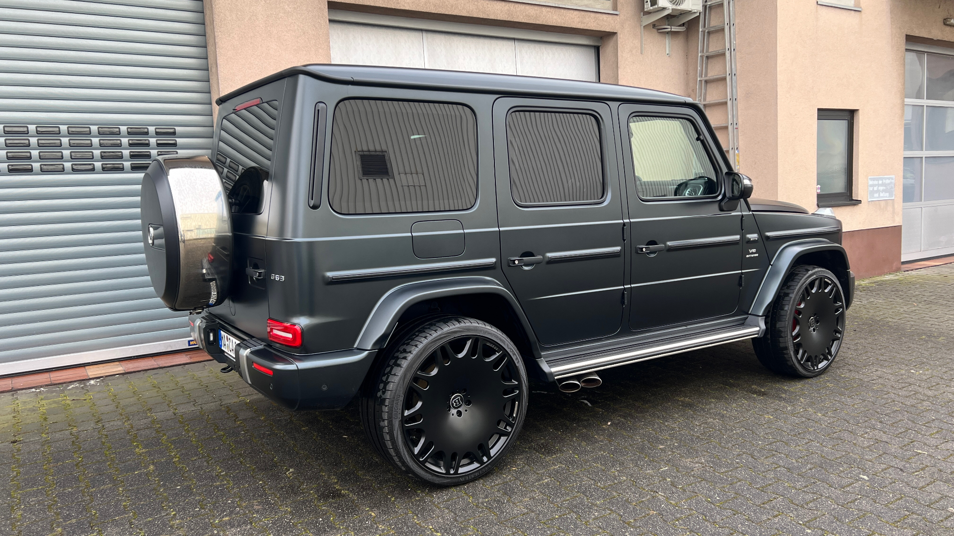 Mercedes-AMG G 63 Matt mit Rundum-Scheibentönung — Fusion 68 Mannheim